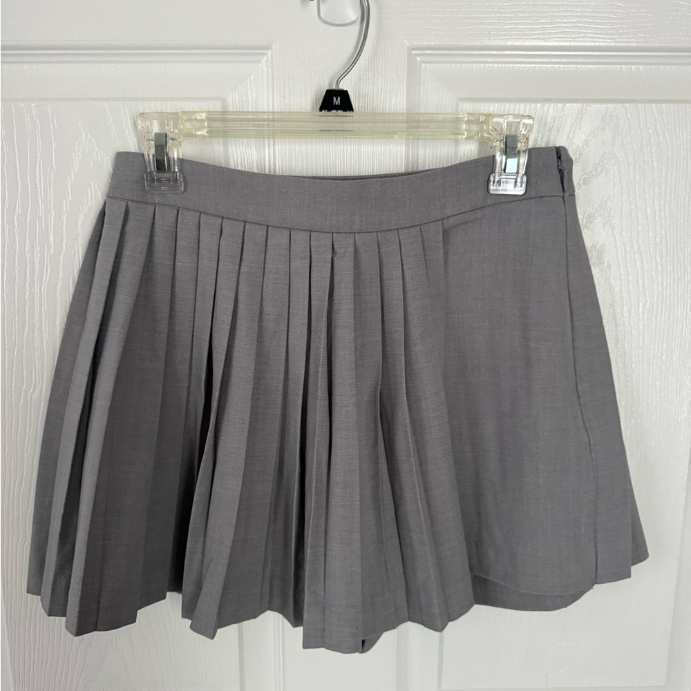 Abercrombie & Fitch Charcoal Mini Skort